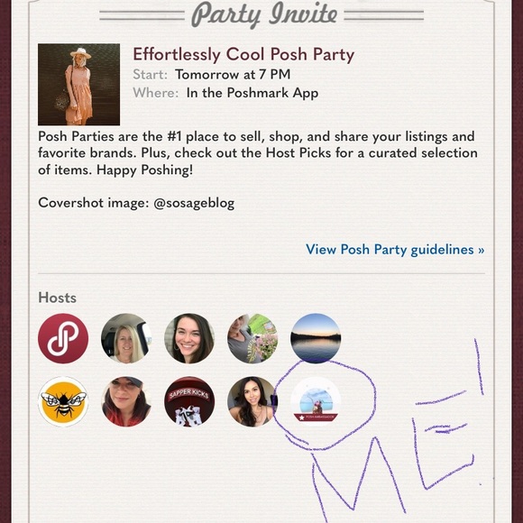 Hosting my first Posh Party 🎉 4/13/2021 19:00 PST - Picture 2 of 2